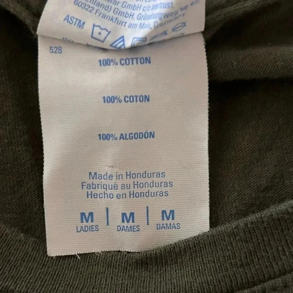 MILF Man I Love Frogs Crew Neck 100% Cotton Short Sleeved Women’s Size M Tee - Picture 7 of 7